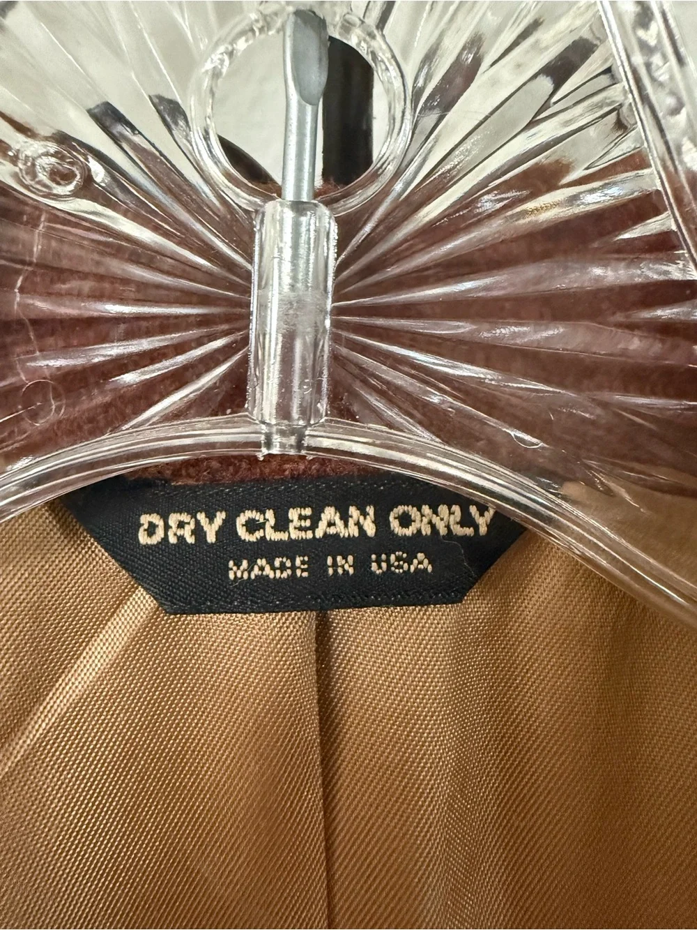Vintage Dick Bruhn 100% Camel Hair Blazer Rust Brown Men’s Long Sport Coat 44